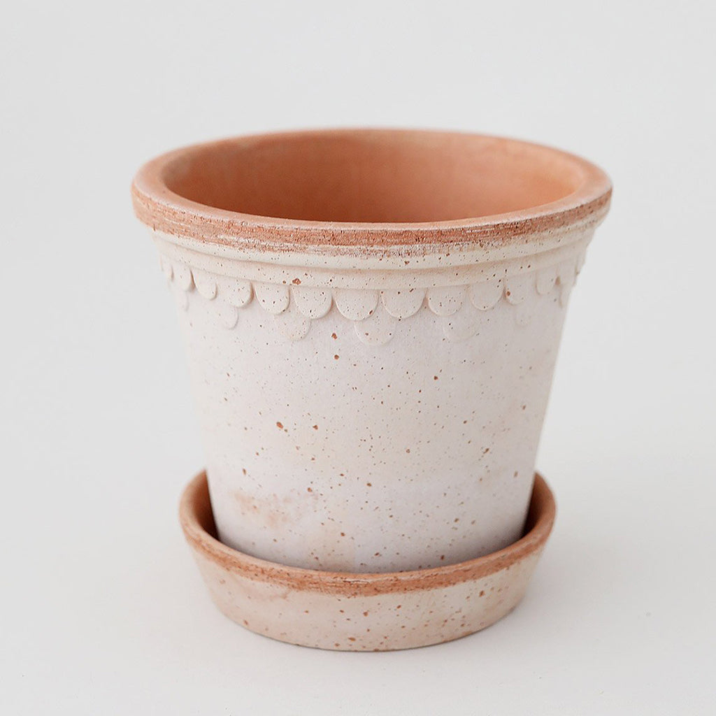 Bergs Pots with Saucer | Copenhagen "Castle" Pots