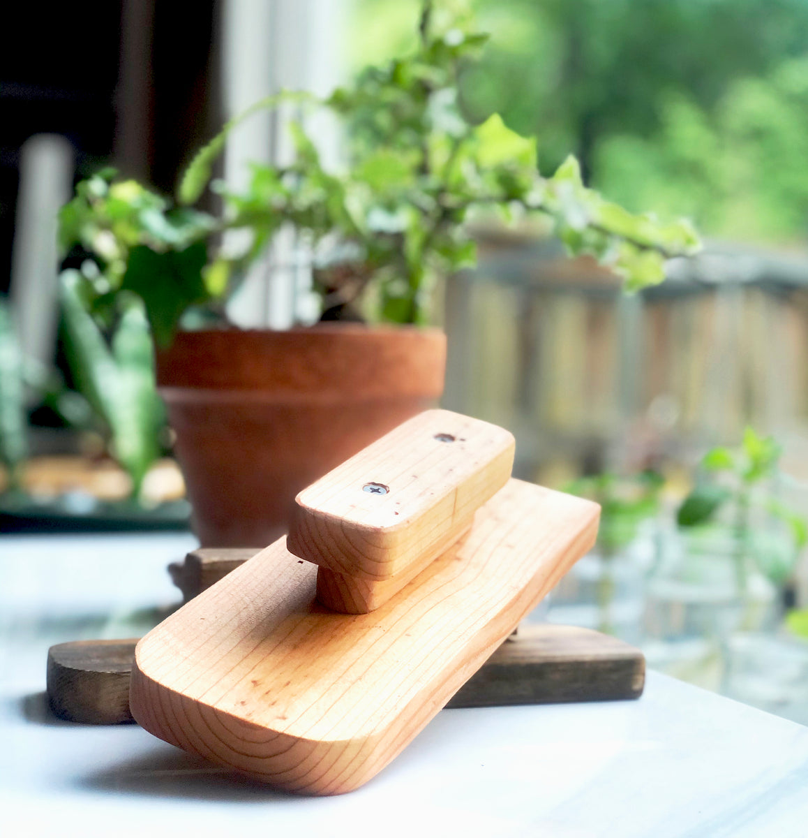 Wood Seed & Soil Tamper for Seed Sowing & Gardening A Great Gift for